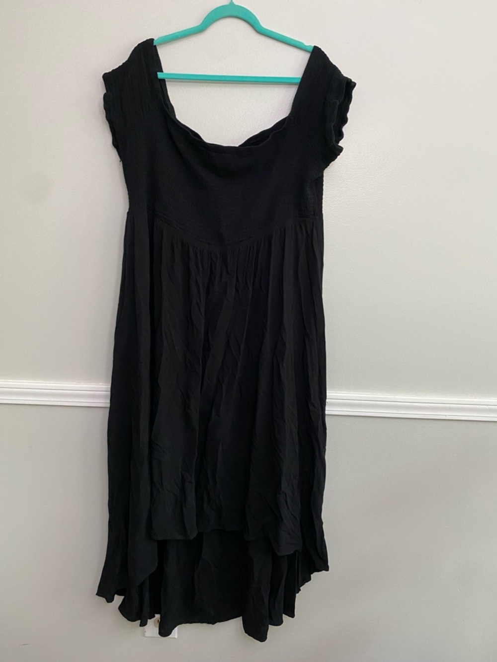 Torrid‎ Off Shoulder Black Maxi Dress - Sz 4